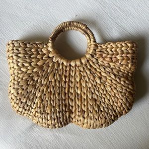 Vintage Straw Handbag